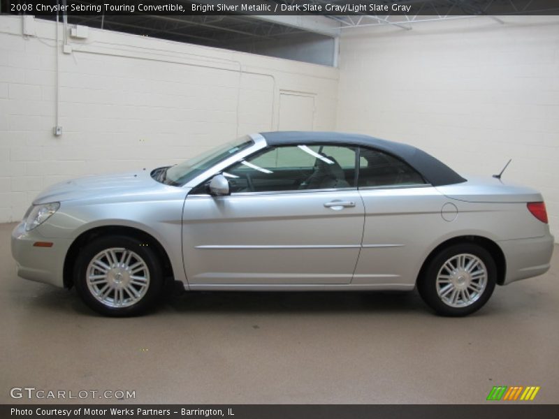  2008 Sebring Touring Convertible Bright Silver Metallic