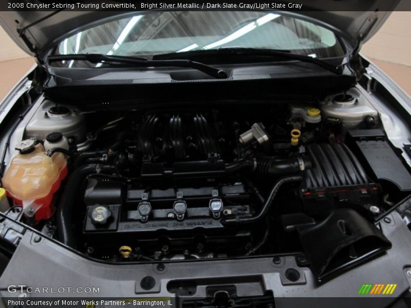 2008 Sebring Touring Convertible Engine - 2.7 Liter Flex-Fuel DOHC 24-Valve V6