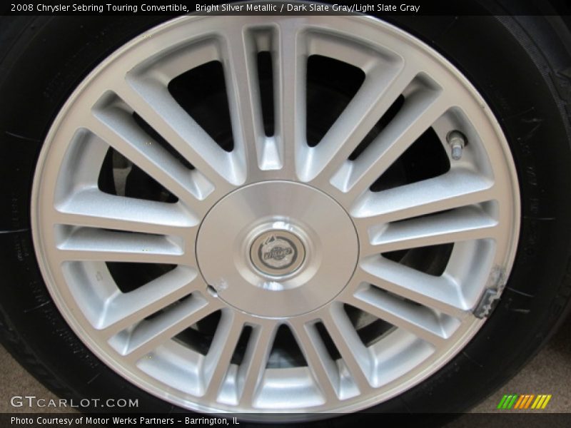  2008 Sebring Touring Convertible Wheel