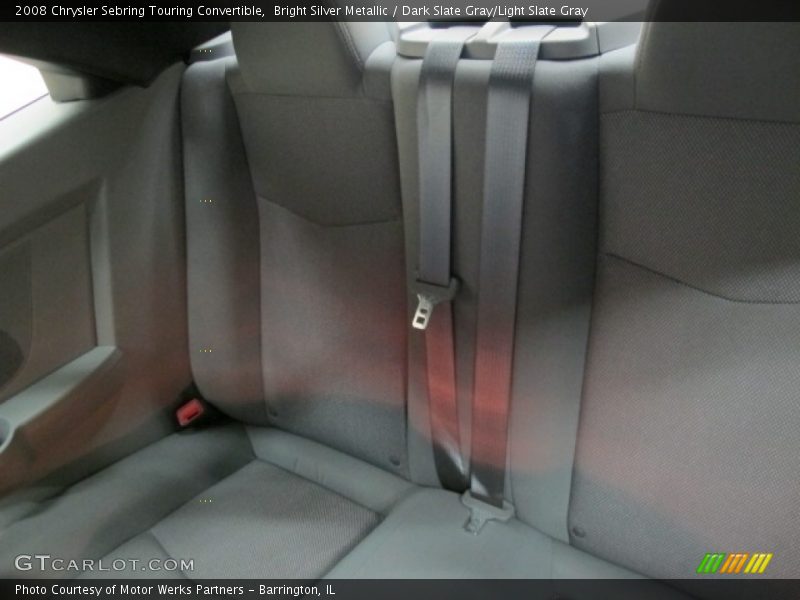 Bright Silver Metallic / Dark Slate Gray/Light Slate Gray 2008 Chrysler Sebring Touring Convertible