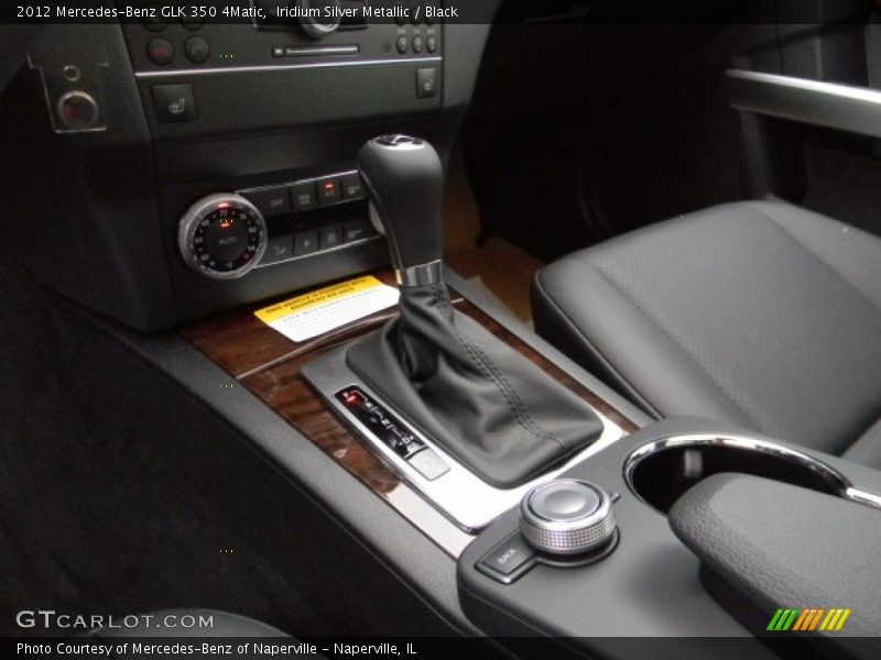 Iridium Silver Metallic / Black 2012 Mercedes-Benz GLK 350 4Matic
