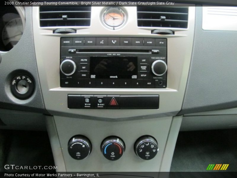 Audio System of 2008 Sebring Touring Convertible