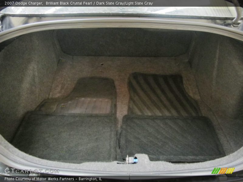 Brilliant Black Crystal Pearl / Dark Slate Gray/Light Slate Gray 2007 Dodge Charger