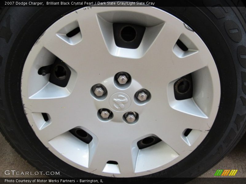 Brilliant Black Crystal Pearl / Dark Slate Gray/Light Slate Gray 2007 Dodge Charger
