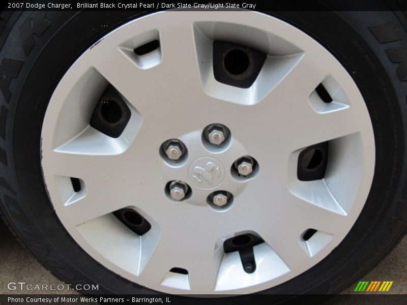 Brilliant Black Crystal Pearl / Dark Slate Gray/Light Slate Gray 2007 Dodge Charger