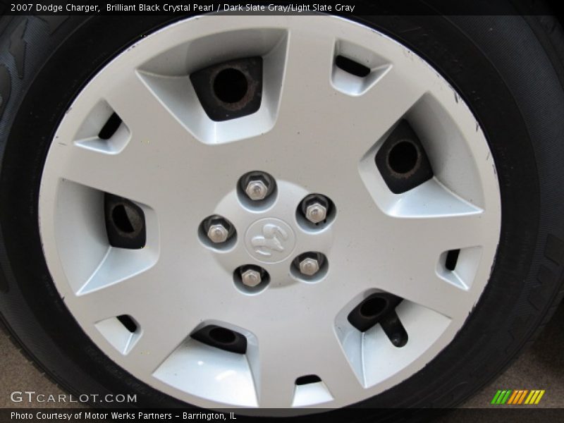Brilliant Black Crystal Pearl / Dark Slate Gray/Light Slate Gray 2007 Dodge Charger