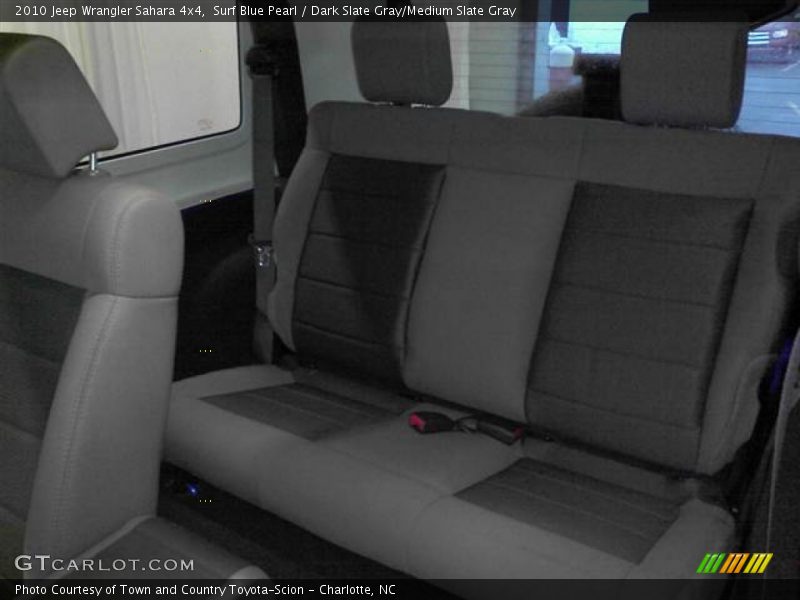 Surf Blue Pearl / Dark Slate Gray/Medium Slate Gray 2010 Jeep Wrangler Sahara 4x4