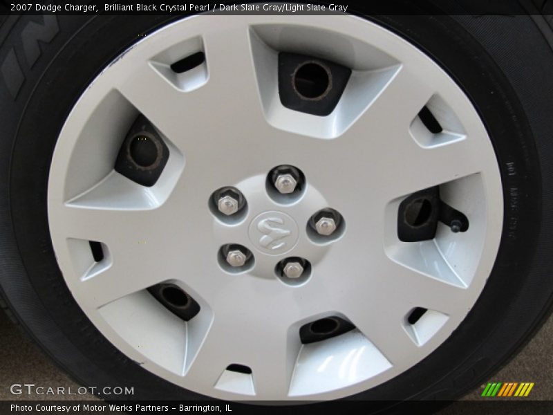 Brilliant Black Crystal Pearl / Dark Slate Gray/Light Slate Gray 2007 Dodge Charger
