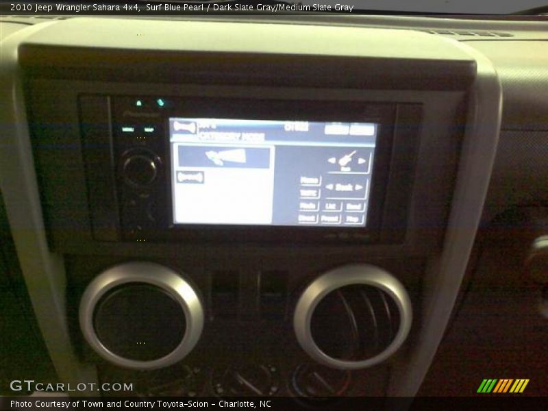 Surf Blue Pearl / Dark Slate Gray/Medium Slate Gray 2010 Jeep Wrangler Sahara 4x4