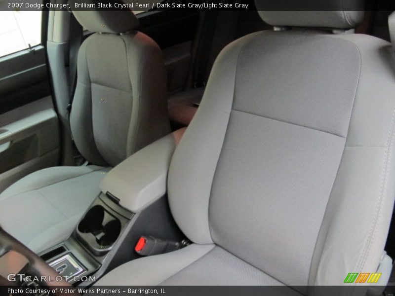 Brilliant Black Crystal Pearl / Dark Slate Gray/Light Slate Gray 2007 Dodge Charger