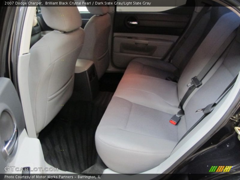 Brilliant Black Crystal Pearl / Dark Slate Gray/Light Slate Gray 2007 Dodge Charger