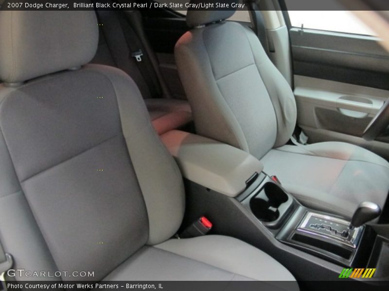 Brilliant Black Crystal Pearl / Dark Slate Gray/Light Slate Gray 2007 Dodge Charger