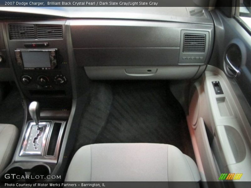 Brilliant Black Crystal Pearl / Dark Slate Gray/Light Slate Gray 2007 Dodge Charger