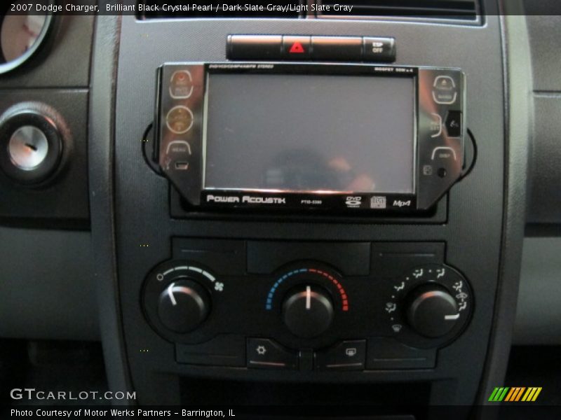 Brilliant Black Crystal Pearl / Dark Slate Gray/Light Slate Gray 2007 Dodge Charger