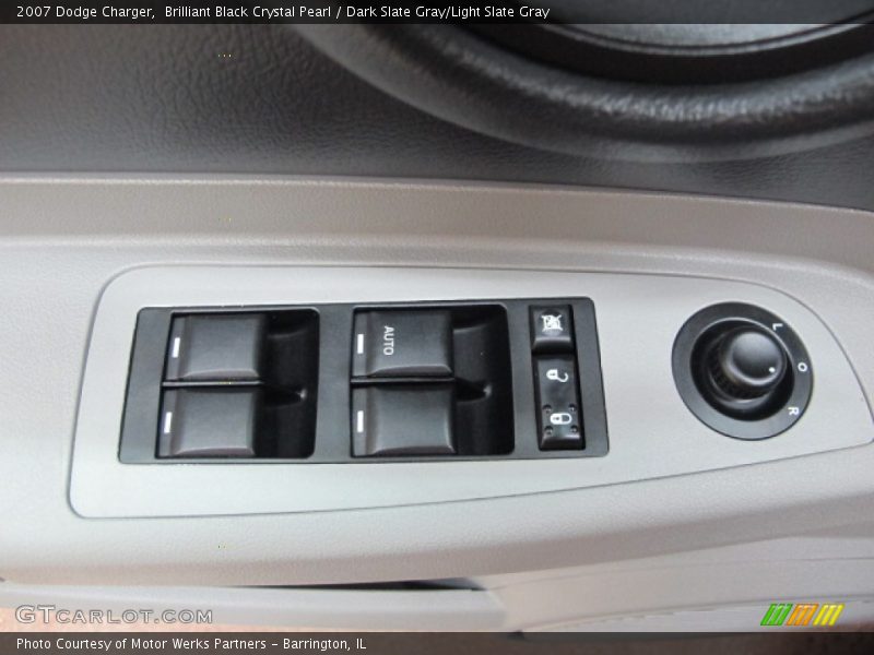 Brilliant Black Crystal Pearl / Dark Slate Gray/Light Slate Gray 2007 Dodge Charger