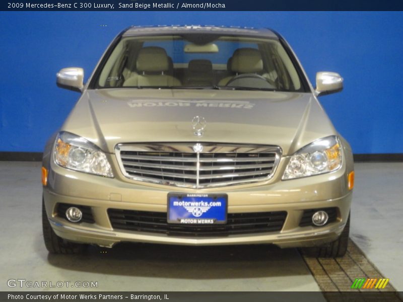Sand Beige Metallic / Almond/Mocha 2009 Mercedes-Benz C 300 Luxury