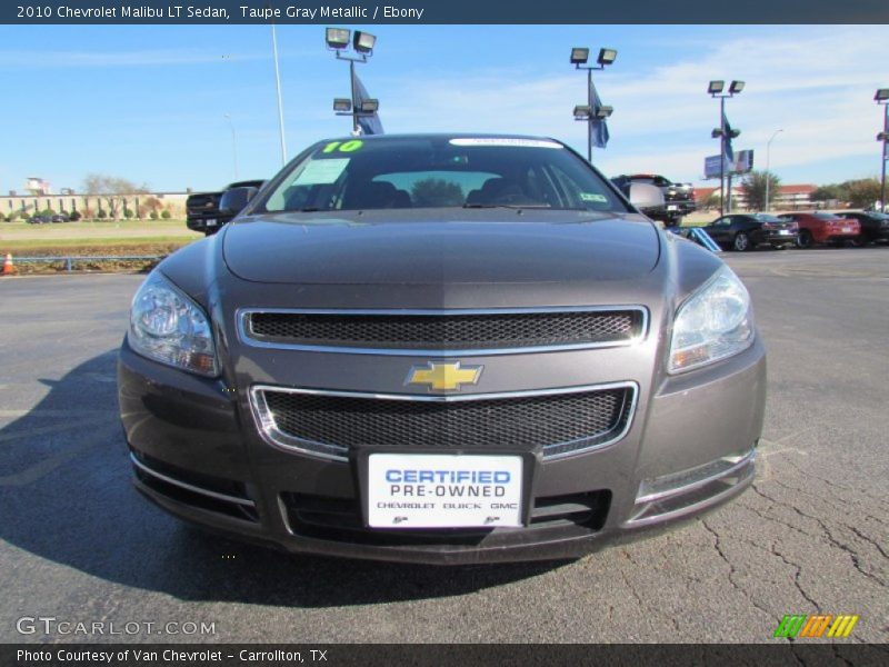 Taupe Gray Metallic / Ebony 2010 Chevrolet Malibu LT Sedan