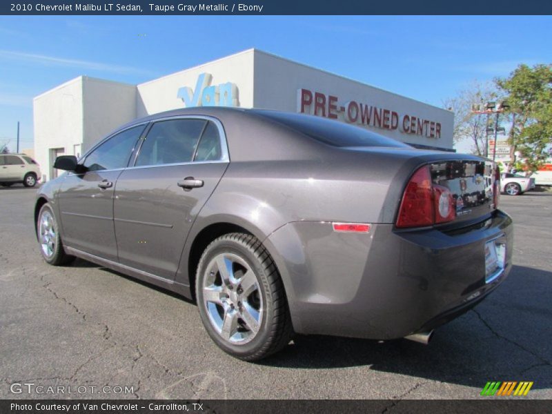 Taupe Gray Metallic / Ebony 2010 Chevrolet Malibu LT Sedan