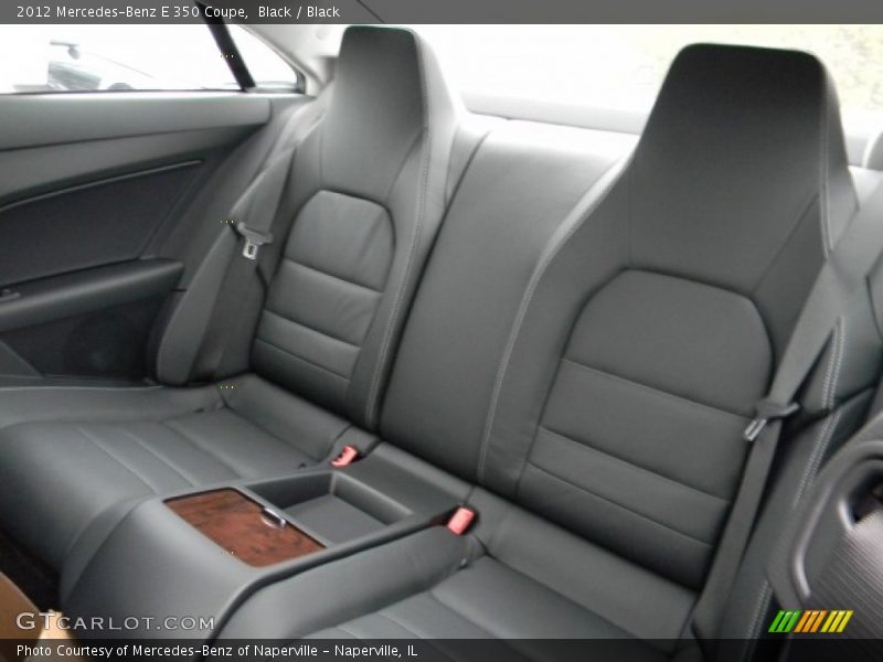 Black / Black 2012 Mercedes-Benz E 350 Coupe