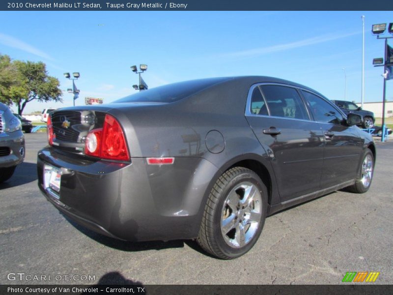 Taupe Gray Metallic / Ebony 2010 Chevrolet Malibu LT Sedan