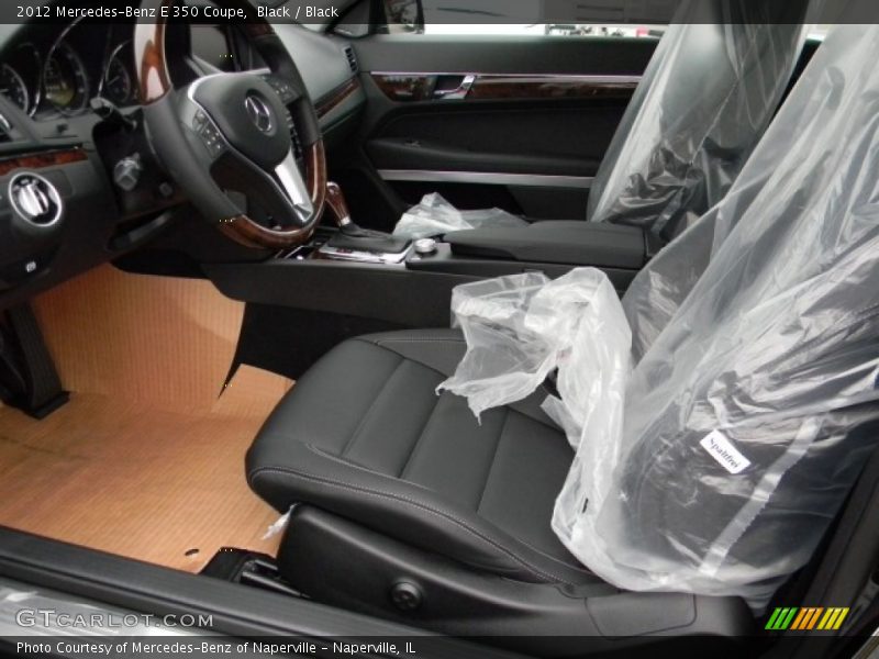 Black / Black 2012 Mercedes-Benz E 350 Coupe