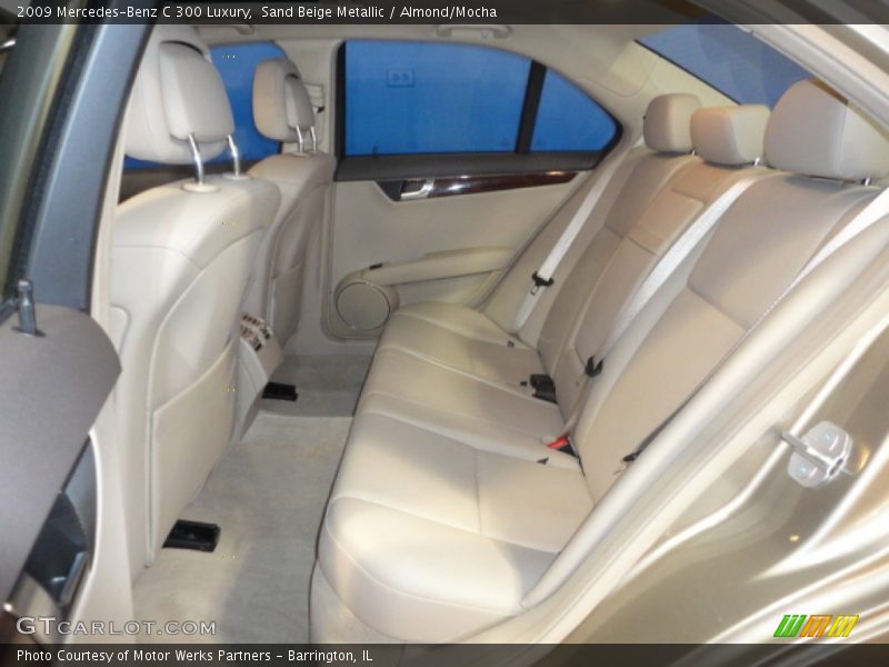 Sand Beige Metallic / Almond/Mocha 2009 Mercedes-Benz C 300 Luxury