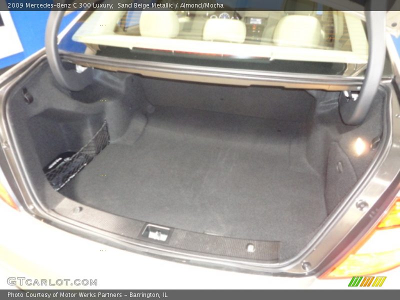 Sand Beige Metallic / Almond/Mocha 2009 Mercedes-Benz C 300 Luxury