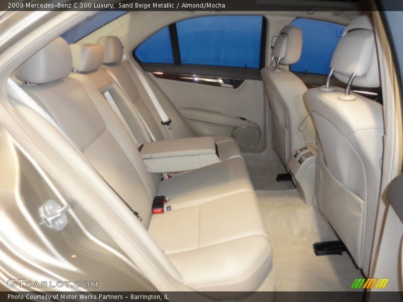 Sand Beige Metallic / Almond/Mocha 2009 Mercedes-Benz C 300 Luxury