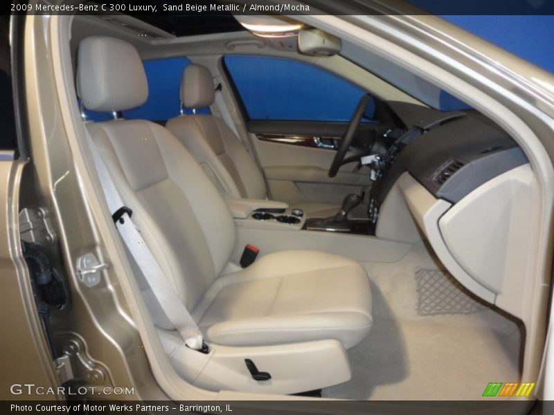 Sand Beige Metallic / Almond/Mocha 2009 Mercedes-Benz C 300 Luxury