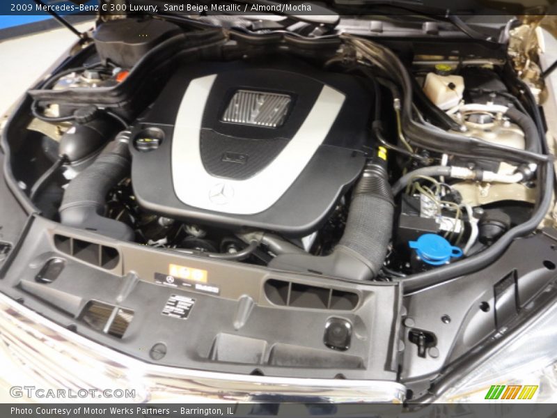 Sand Beige Metallic / Almond/Mocha 2009 Mercedes-Benz C 300 Luxury