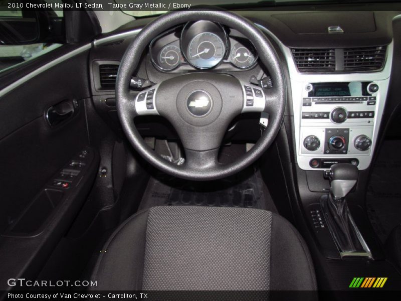 Taupe Gray Metallic / Ebony 2010 Chevrolet Malibu LT Sedan