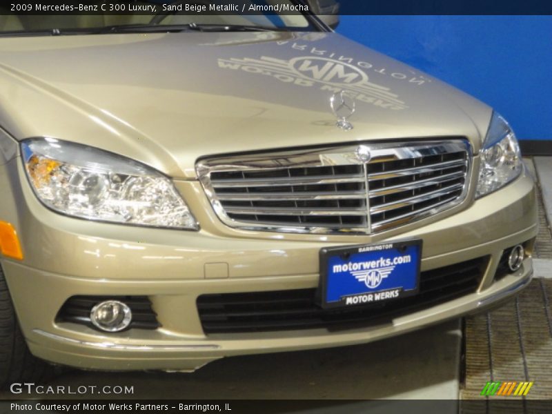 Sand Beige Metallic / Almond/Mocha 2009 Mercedes-Benz C 300 Luxury