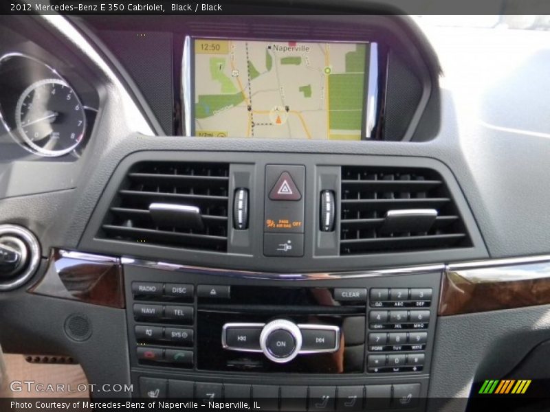 Black / Black 2012 Mercedes-Benz E 350 Cabriolet