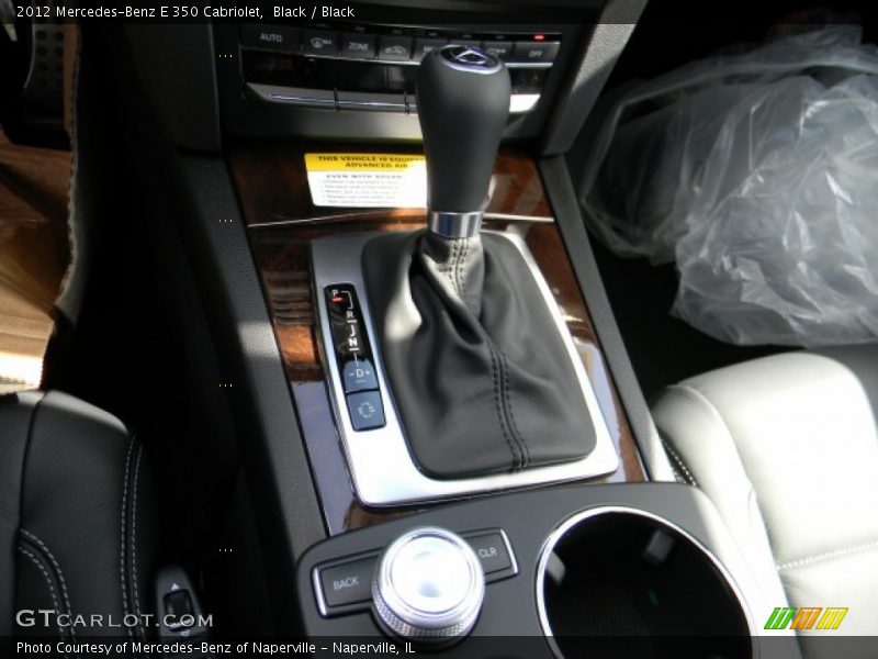Black / Black 2012 Mercedes-Benz E 350 Cabriolet