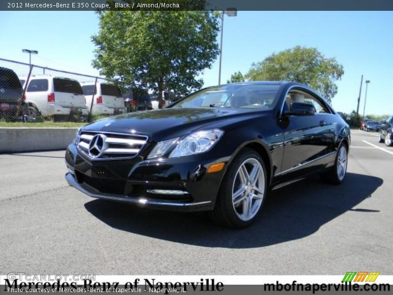 Black / Almond/Mocha 2012 Mercedes-Benz E 350 Coupe