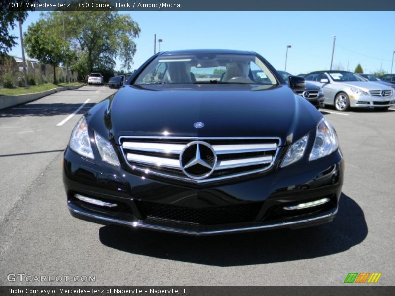 Black / Almond/Mocha 2012 Mercedes-Benz E 350 Coupe