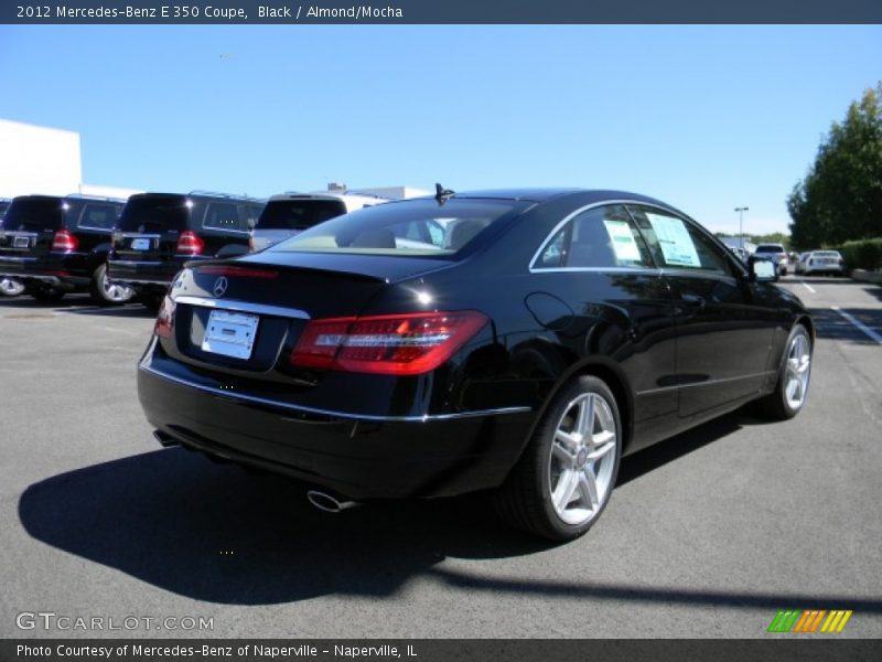 Black / Almond/Mocha 2012 Mercedes-Benz E 350 Coupe