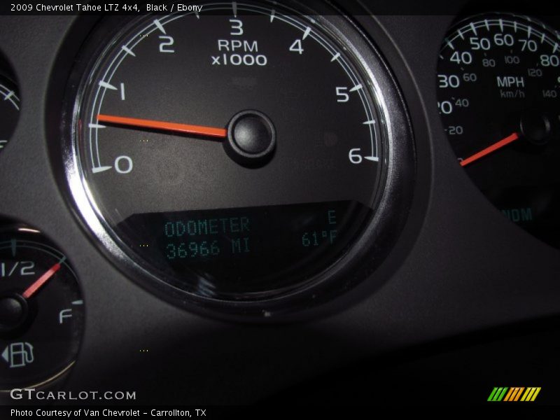 Black / Ebony 2009 Chevrolet Tahoe LTZ 4x4