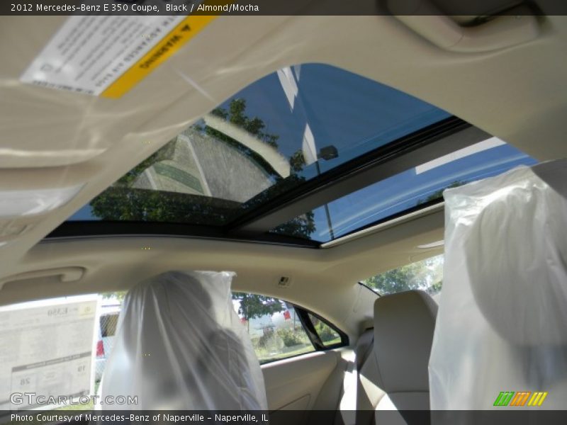 Black / Almond/Mocha 2012 Mercedes-Benz E 350 Coupe