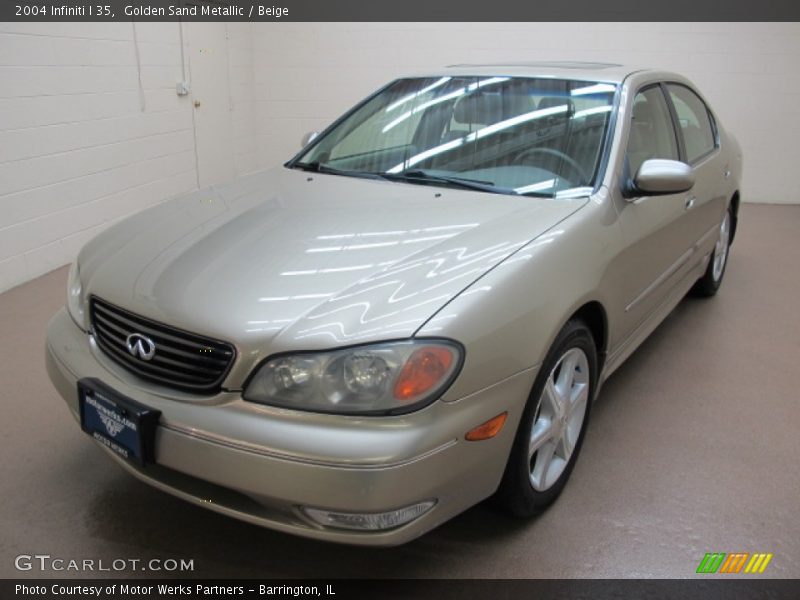 Golden Sand Metallic / Beige 2004 Infiniti I 35