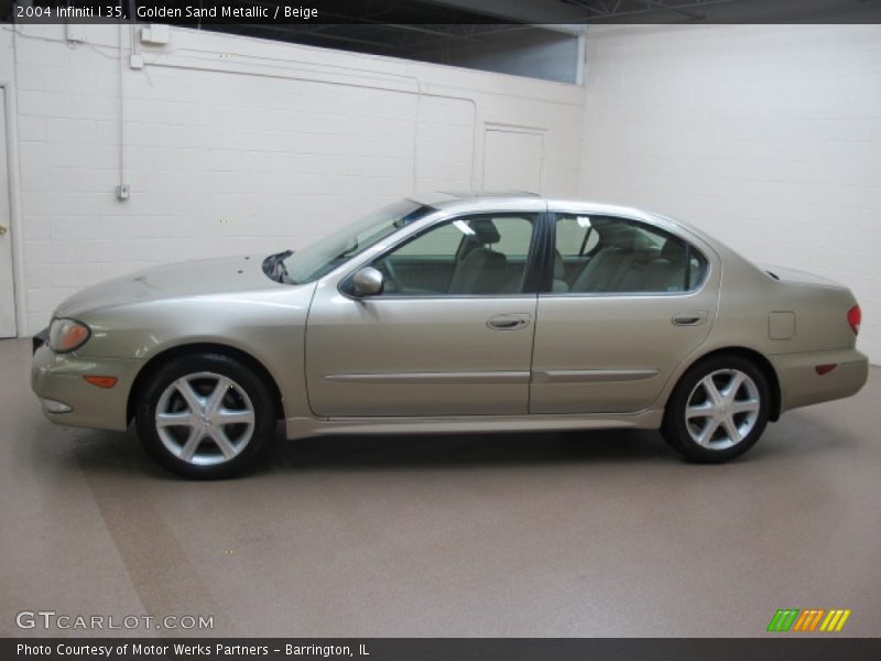 Golden Sand Metallic / Beige 2004 Infiniti I 35