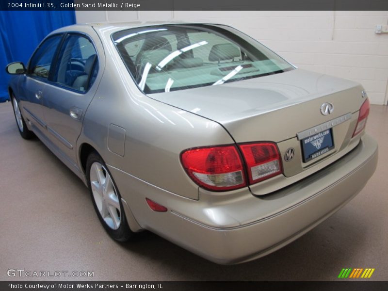 Golden Sand Metallic / Beige 2004 Infiniti I 35