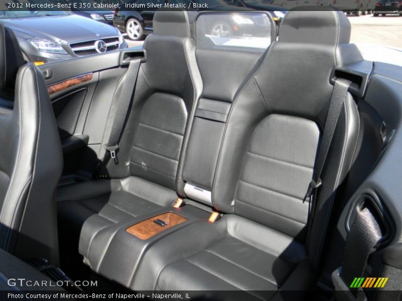 Iridium Silver Metallic / Black 2012 Mercedes-Benz E 350 Cabriolet