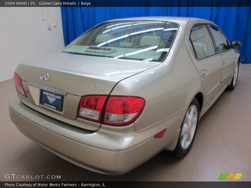 Golden Sand Metallic / Beige 2004 Infiniti I 35