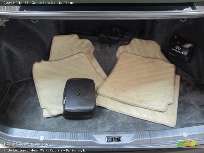 Golden Sand Metallic / Beige 2004 Infiniti I 35