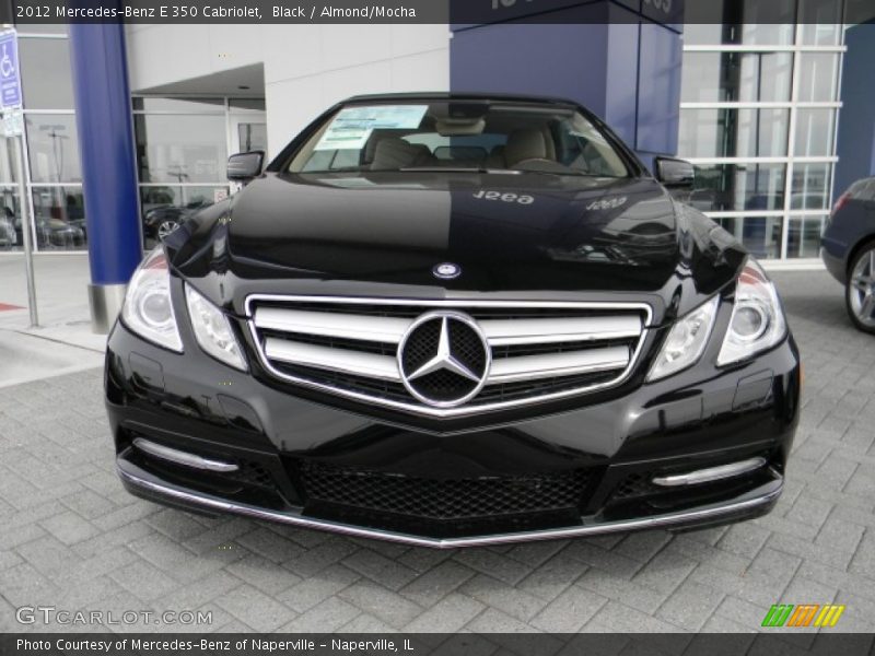 Black / Almond/Mocha 2012 Mercedes-Benz E 350 Cabriolet