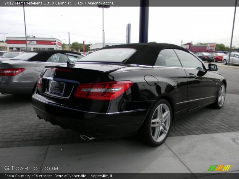 Black / Almond/Mocha 2012 Mercedes-Benz E 350 Cabriolet