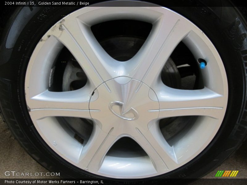 Golden Sand Metallic / Beige 2004 Infiniti I 35
