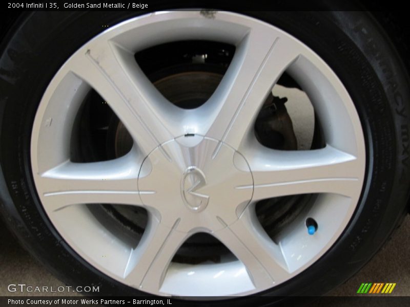 Golden Sand Metallic / Beige 2004 Infiniti I 35