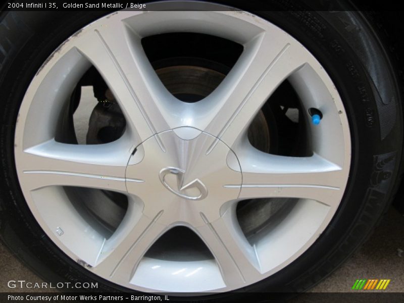 Golden Sand Metallic / Beige 2004 Infiniti I 35